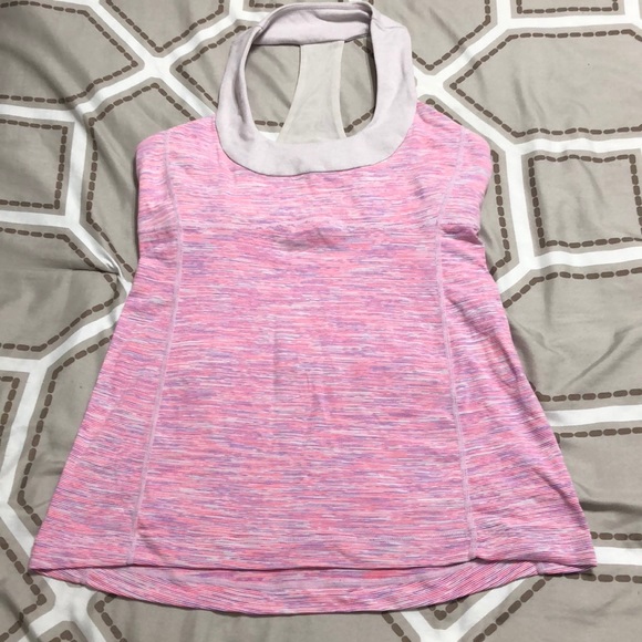 LULULEMON TANK TOP PINK COLOR SIZE 8 - Picture 1 of 5